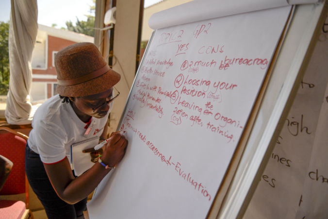 Field Associative Debates (FAD) in Kampala, Uganda, 2017.