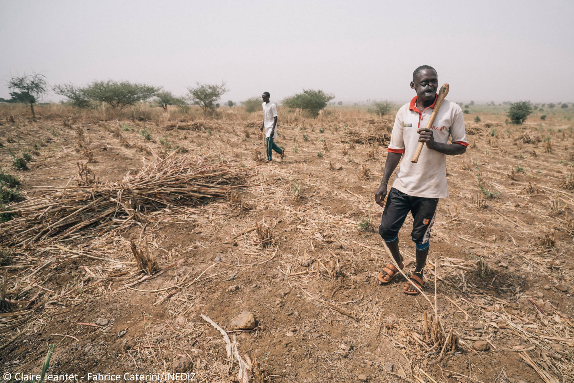 Dahiru, a former patient of the Sokoto Noma Hospital who underwent multiple surgeries. Photo by Claire Jeantet - Fabrice Caterini/INEDIZ.